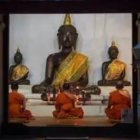 A temple from Kida's time living as a monk at Wat Phalad