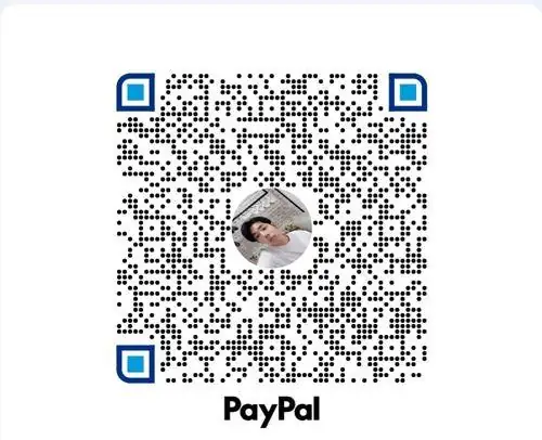 PayPal QR code — scan to pay Kida